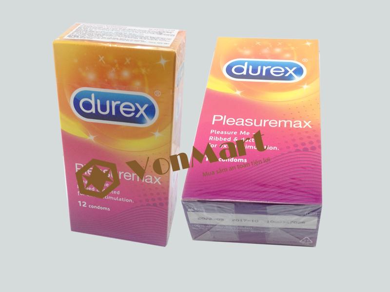 1 hộp bao cao su Durex, có bao nhiêu cái, giá có đắt không