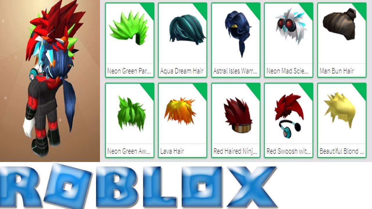 cách tạo tóc trong roblox 1