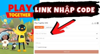 Link nhập Code Play Together VNG mới nhất tháng 12/2023