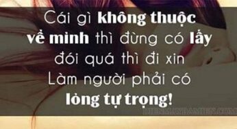 Lòng tự trọng là gì? Biểu hiện của người có lòng tự trọng