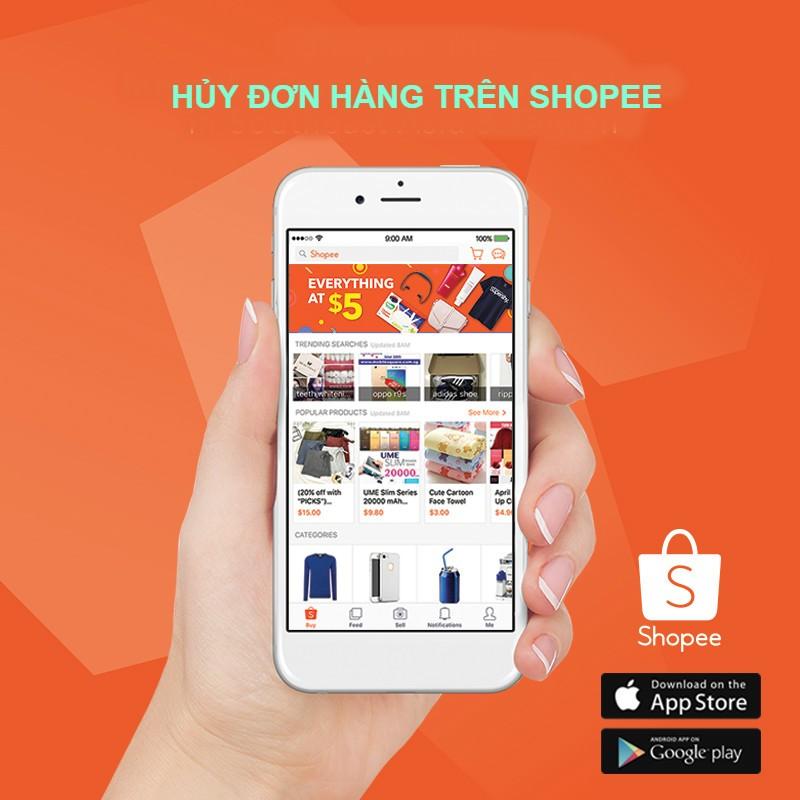 Cách hủy đơn hàng trên shopee đơn giản và nhanh chóng nhất