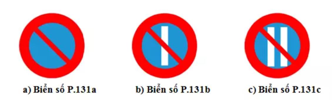 Biển báo cấm đỗ xe ngày chẵn lẻ