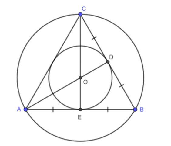 Đường tròn nội tiếp tam giác là gì? Tính chất và cách xác định nội tiếp tam giác