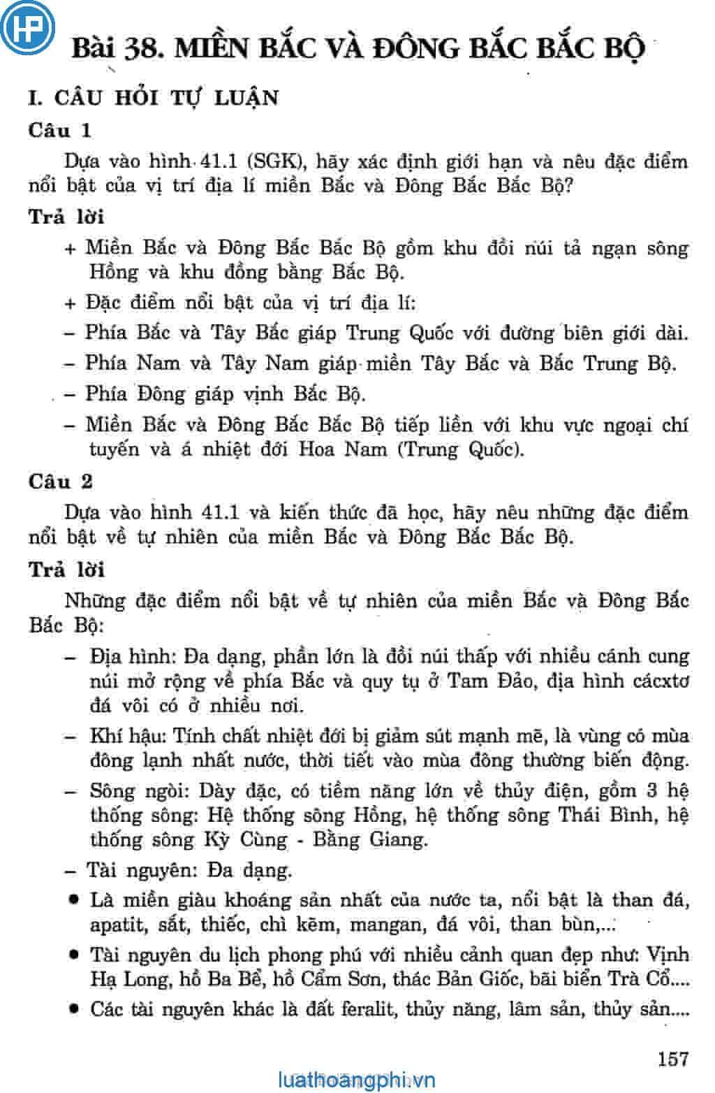 Miền bắc và Đông bắc bắc bộ có đặc điểm khí hậu nào?