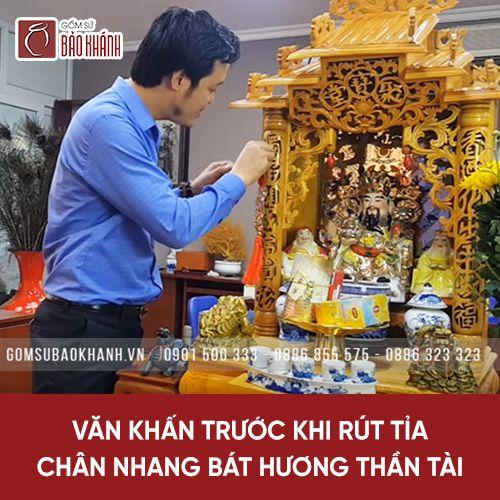 Cách tỉa chân nhang bát hương thần tài chuẩn tránh hao tài tán lộc