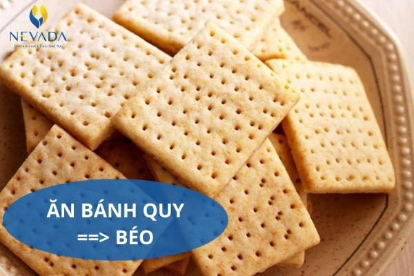 Ăn bánh quy có béo không? Ăn bánh quy thay cơm được không