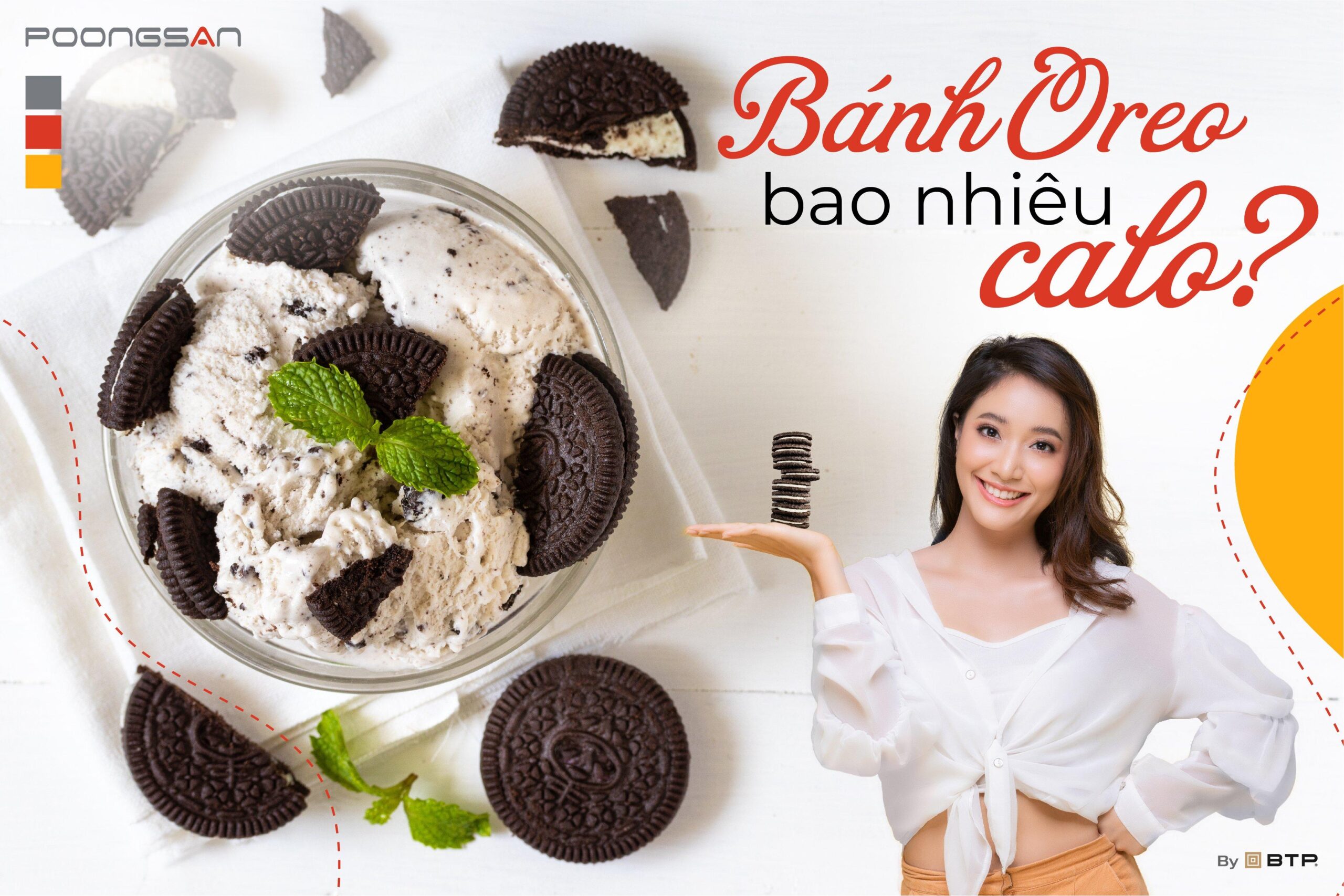 BÁNH OREO BAO NHIÊU CALO? CÁC MÓN NGON VỚI BÁNH OREO