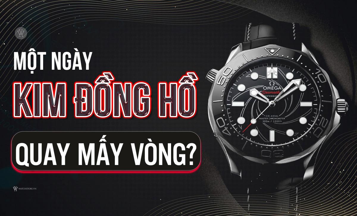 1 ngày kim đồng hồ quay mấy vòng? Cách tính đúng nhất