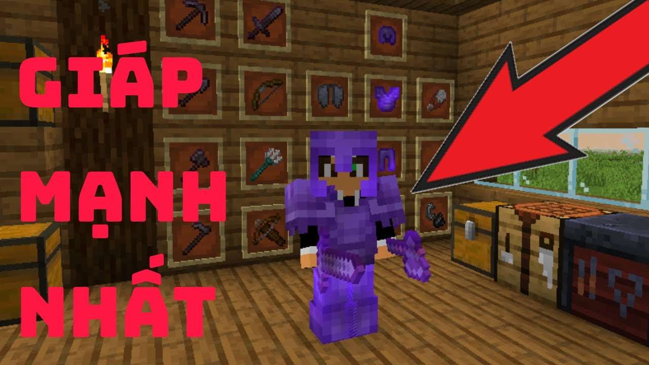 Cách Enchant Kiếm mạnh nhất trong Minecraft PE