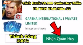 Cách Hack Quân Huy Trên Điện Thoại, Máy Tính (PC)