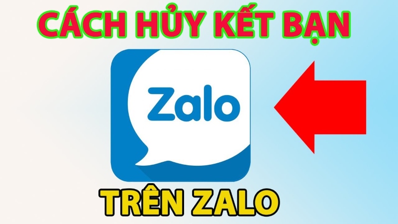 Cách hủy kết bạn trên Zalo