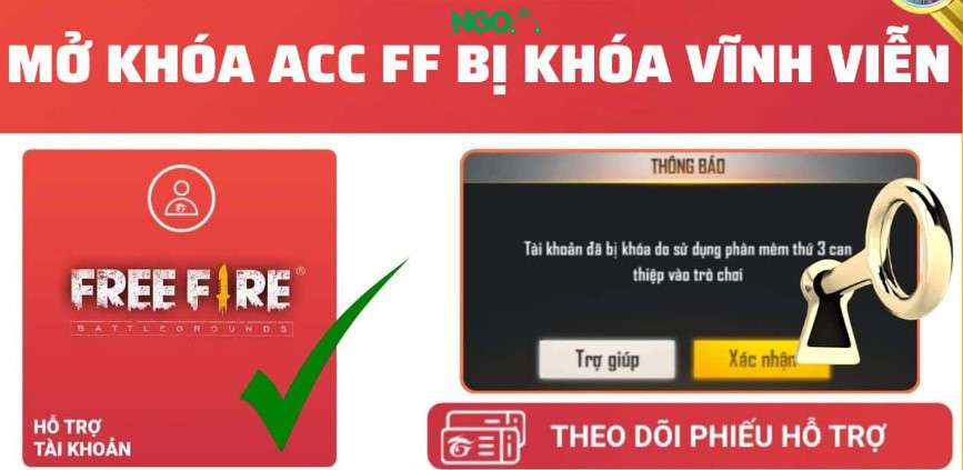 cách mở khóa acc ff 1