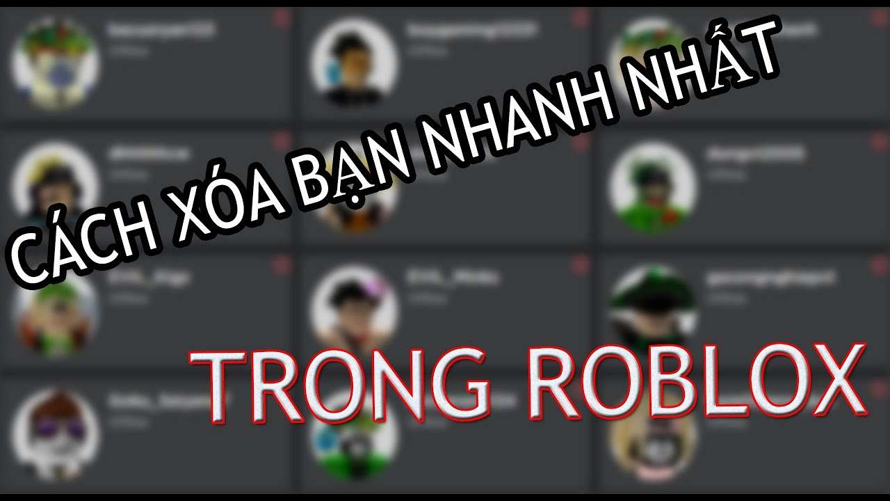 cách xóa kết bạn trong roblox 1