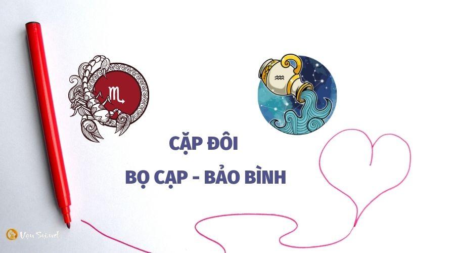 Bọ Cạp với Bảo Bình: Trời sinh một đôi