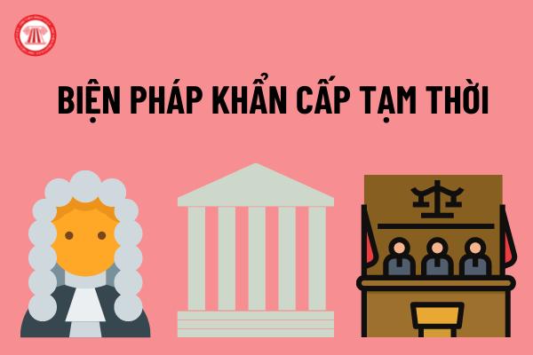 Tổng hợp 17 biện pháp khẩn cấp tạm thời trong tố tụng dân sự