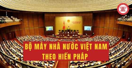 Bộ máy Nhà nước Việt Nam theo Hiến pháp