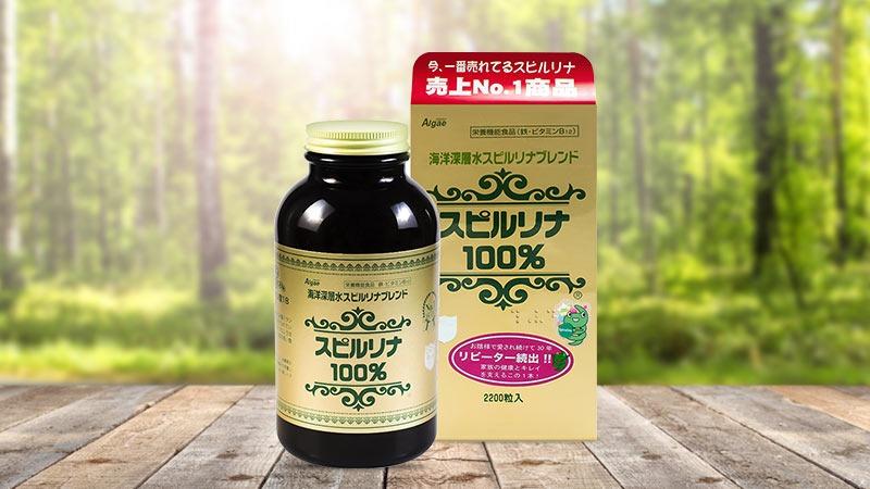 Liều lượng và cách dùng tảo xoắn Spirulina Nhật Bản 2200 viên