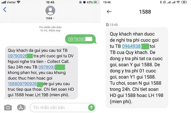 Cách gọi người nghe trả tiền Viettel – Collect Call Viettel