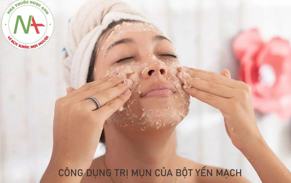 [Tổng hợp] 12 cách làm mặt nạ bột yến mạch trị mụn hiệu quả tại nhà