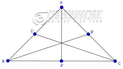 Công thức tính độ dài đường trung tuyến của tam giác
