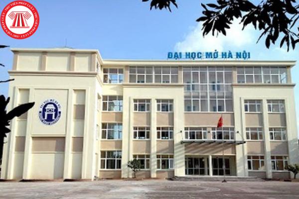 Học phí Đại học Mở Hà Nội 2024 là bao nhiêu đối với học cao học?