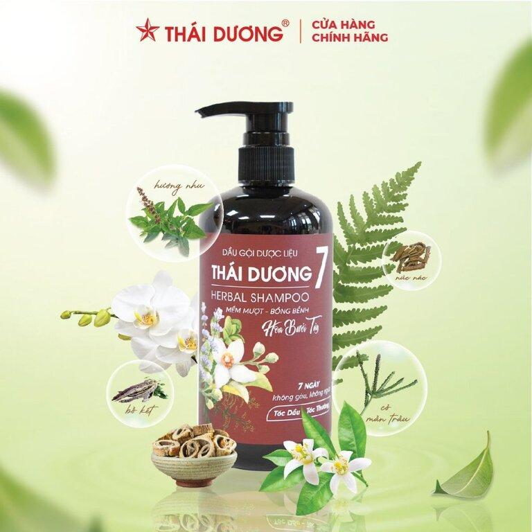 Dầu gội Thái Dương 7 có tốt không? Có trị rụng tóc không?