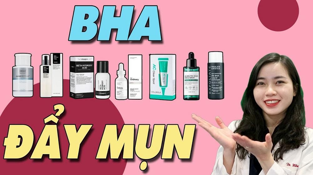 BHA có đẩy mụn không? BHA bao lâu thì đẩy mụn?