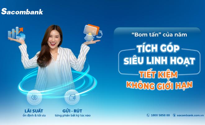 Gửi 100 triệu vào ngân hàng Sacombank lãi bao nhiêu 1 tháng? Cập nhật mới nhất!