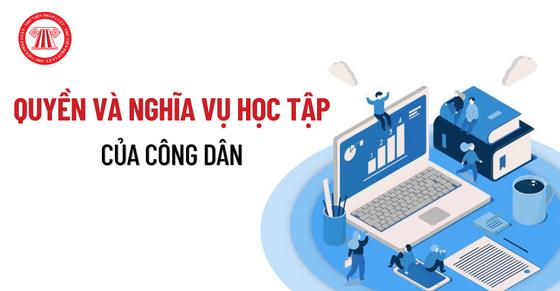 Quyền và nghĩa vụ học tập của công dân