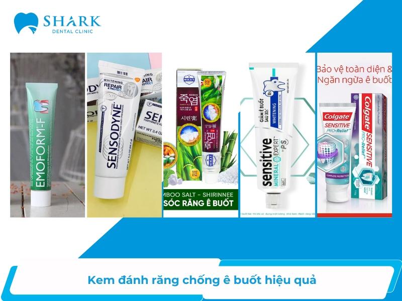 10 loại kem đánh răng chống ê buốt hiệu quả