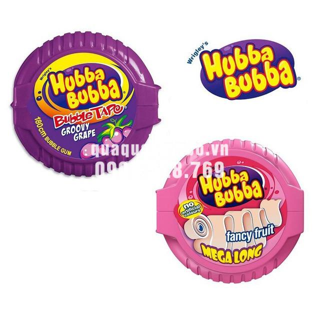 Kẹo gum Hubba Bubba có nuốt được không?