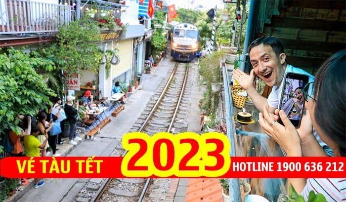 Vé tàu Tết 2023