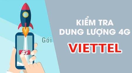 5 Cách kiểm tra dung lượng mạng Viettel 3G/4G còn lại