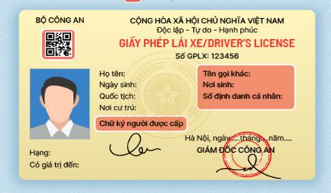 Cách làm lại bằng lái xe bị mất online