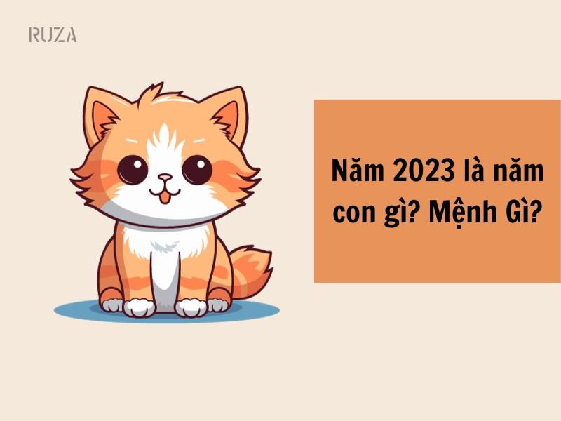 Năm 2023 Là Năm Con Gì, Mệnh Gì, Hợp Tuổi Gì?