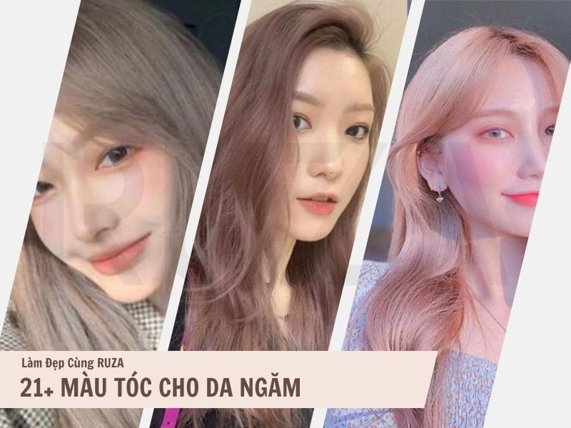 Top 21+ Màu Tóc Cho Da Ngăm Cực Xinh Cho Nữ