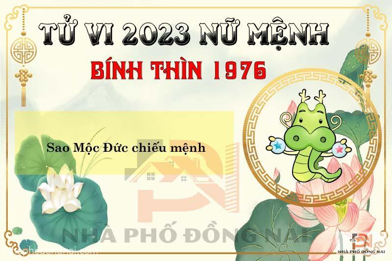 Xem Tử Vi Tuổi Bính Thìn 1976 Năm 2023 Nữ Mạng