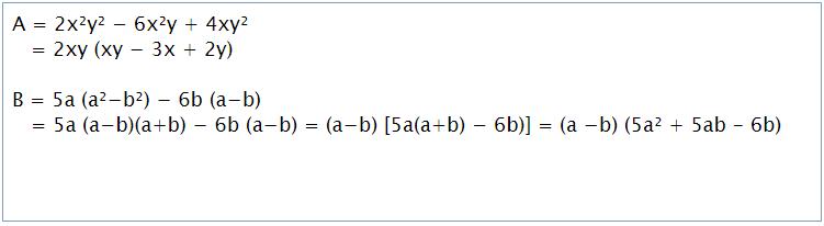 Các phương pháp phân tích đa thức thành nhân tử học sinh cần nhớ