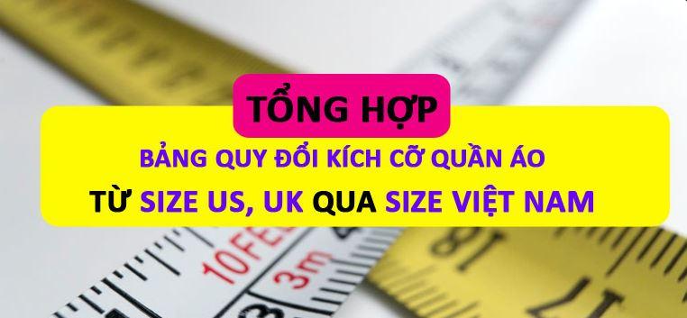 +20 Bảng size áo quần Châu Âu và Châu Á chuẩn nhất