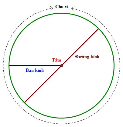 Bán kính là gì, R là bán kính hay đường kính