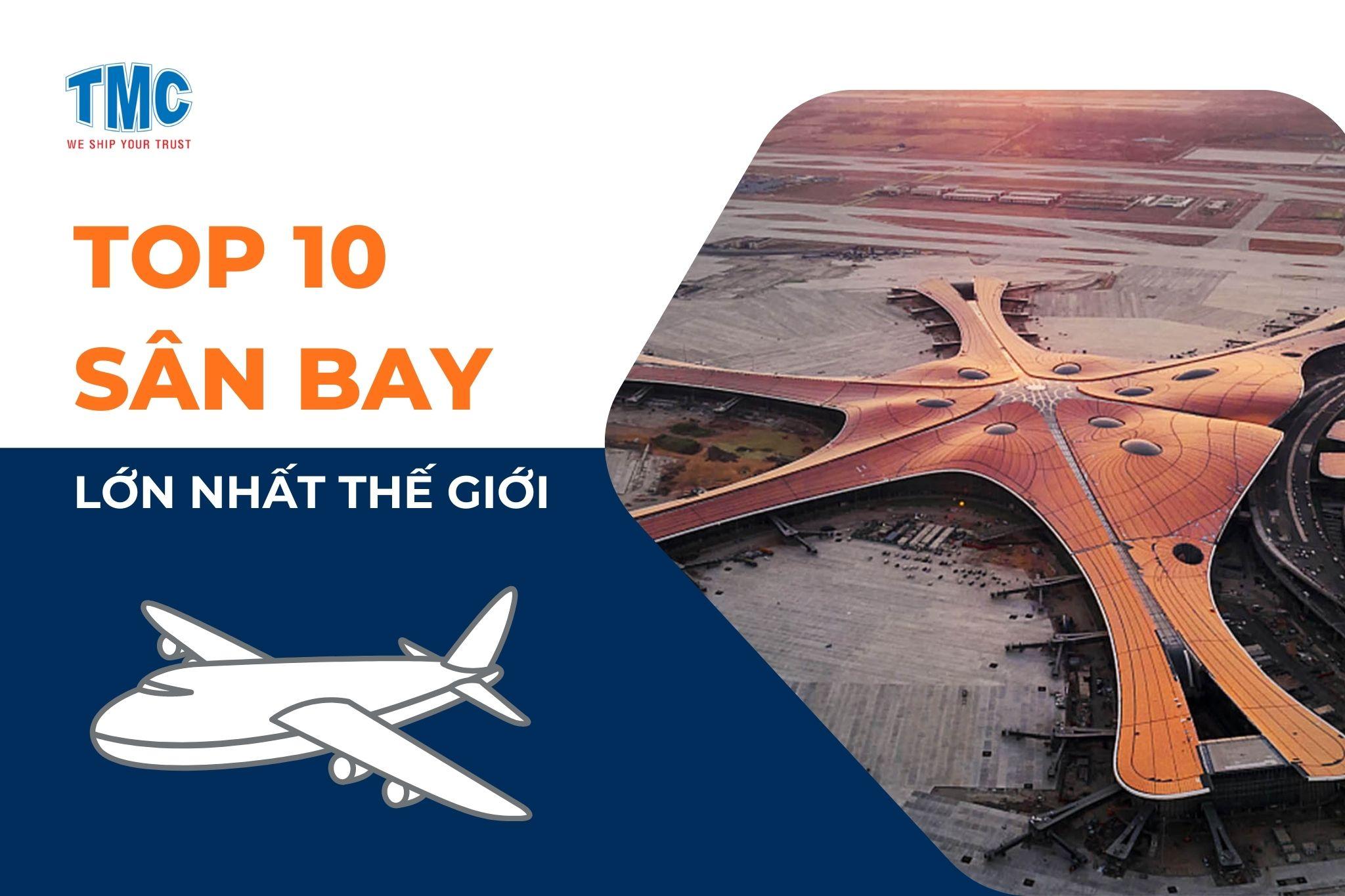 Top 10 Sân Bay Lớn Nhất Thế Giới Năm 2023