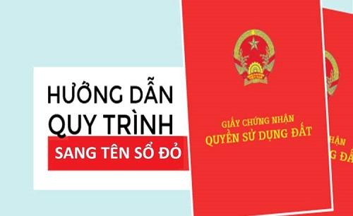 Hướng dẫn sang tên sổ đỏ 2023 nhanh và đơn giản