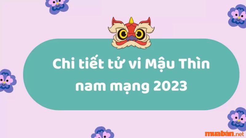 Tử Vi Tuổi Mậu Thìn Năm 2023 Nam Mạng Luận Giải Chi Tiết Nhất