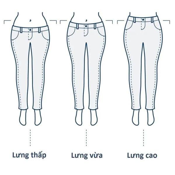 Hướng dẫn chị em chọn size quần jean nữ đơn giản mà chuẩn xác