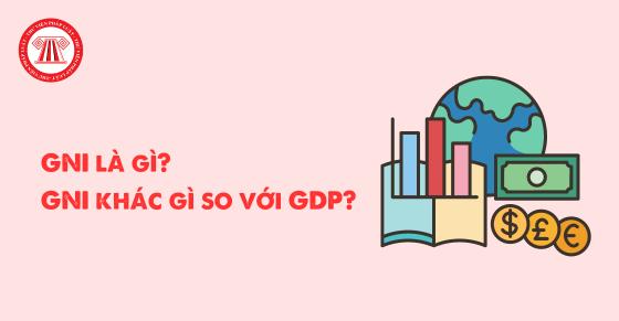 GNI là gì? GNI khác gì so với GDP?