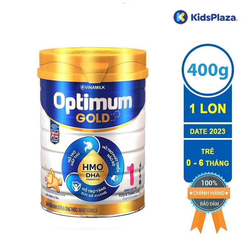 Sữa Vinamilk Optimum Gold 1 400g cho bé 0M-6M