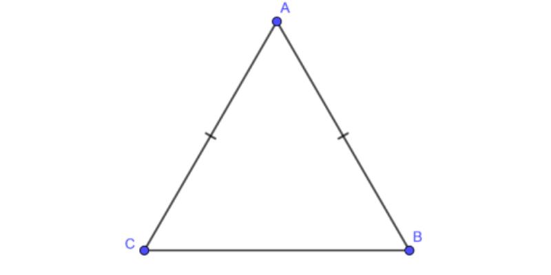Tam giác cân: Định nghĩa, tính chất và dấu hiệu nhận biết