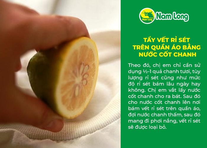 5 cách tẩy vết rỉ sét trên quần áo trắng, áo màu, quần jean