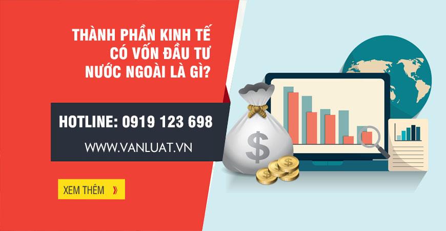 Kinh tế có vốn đầu tư nước ngoài là gì?