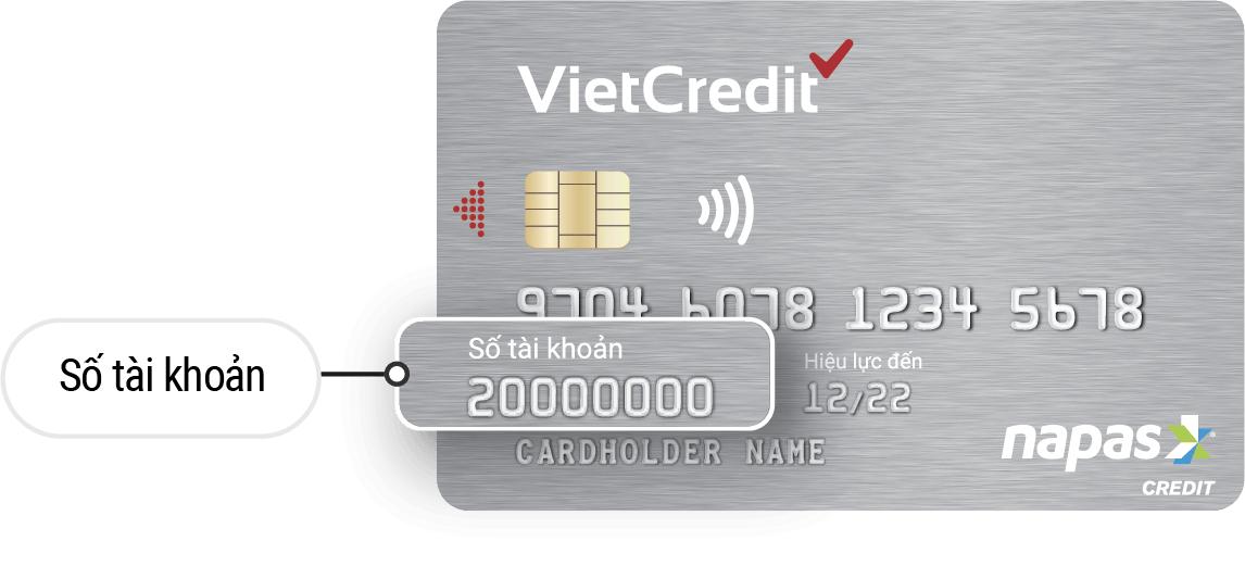 Hướng dẫn thanh toán Thẻ tín dụng nội địa VietCredit